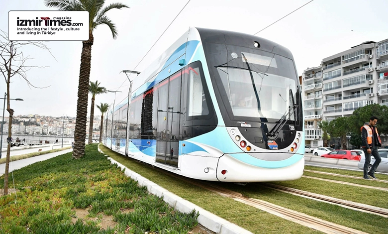 Tramva (Public transportation) in izmir city