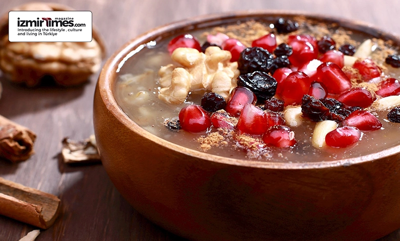 Aşure: A Festive Dessert Packed with Nuts, Fruits, and Beans