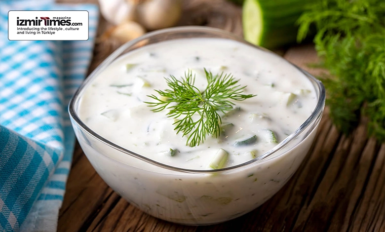 Cacık - Yogurt and Cucumber Dip: