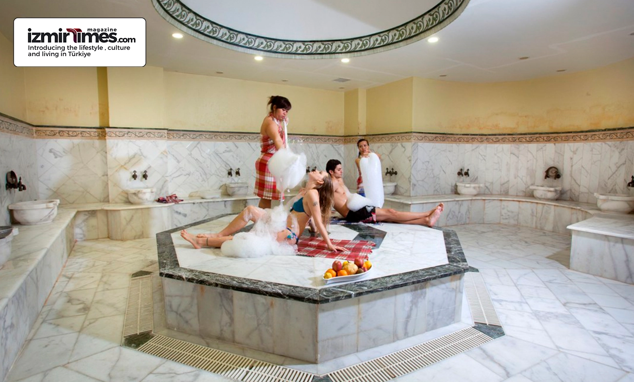 Turkish bath social hub
