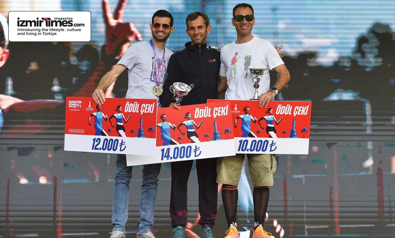 Awards were distributed at Marathon Izmir.